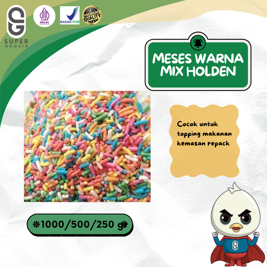 

Meses warna Holden Kemasan Repack