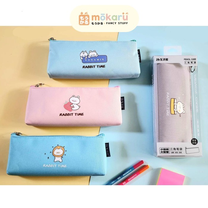 

Fancy Jala Pencil Case Rabbit HX-7801 / Tempat Pensil Motif Kelinci Lucu
