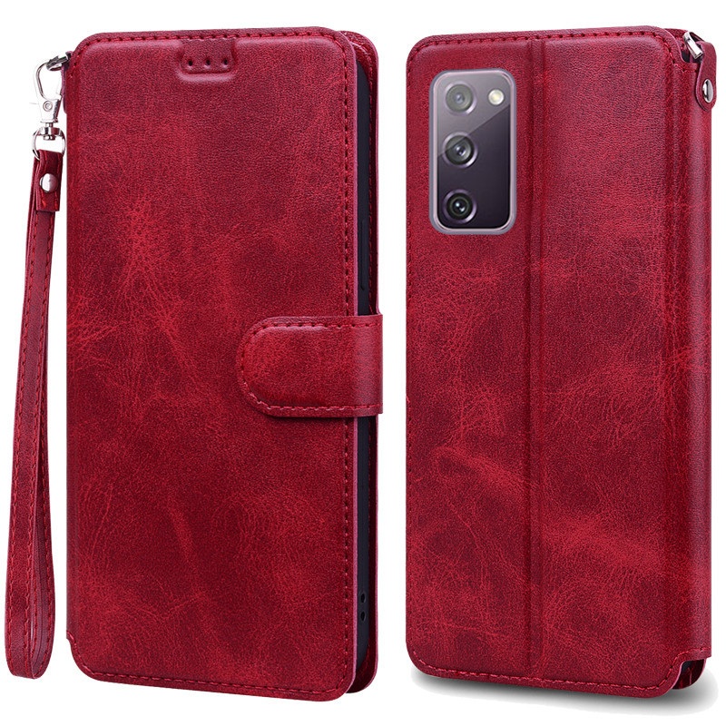 S20FE Case For Samsung Galaxy S20 FE Case S 20 Plus Leather Wallet Flip Case For Samsung Galaxy S20 