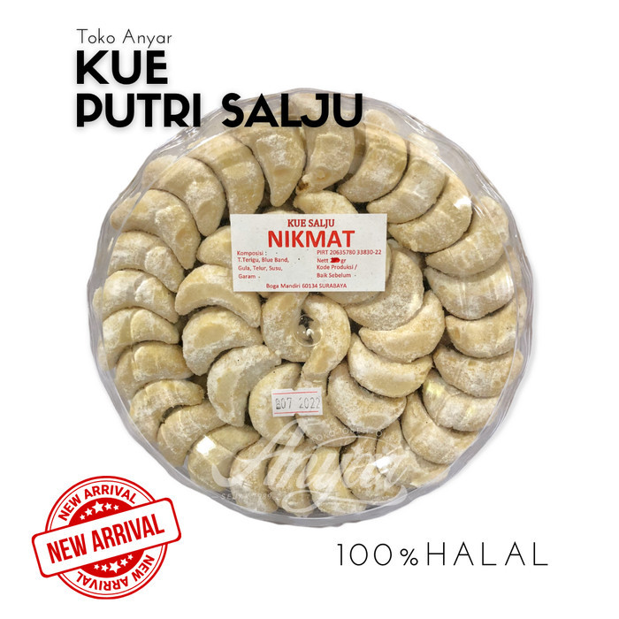 

Kue Kering Putri Salju Cap Nikmat @Toples ±500gr