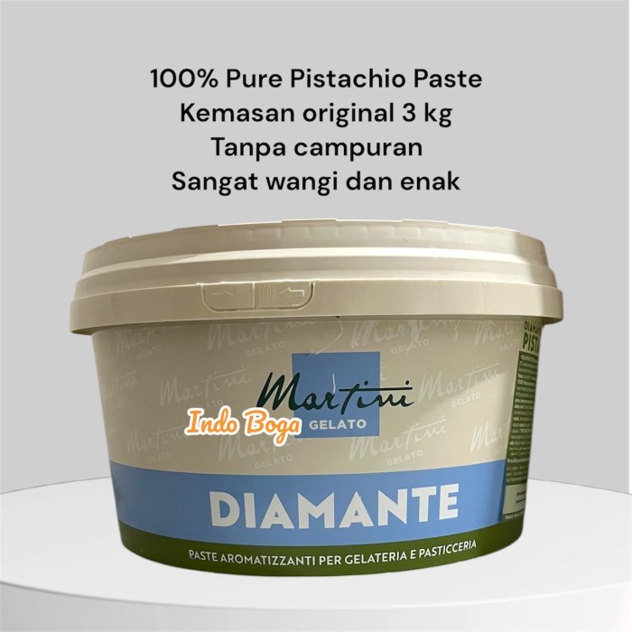 

Pistachio Paste Pure 100% / pasta kacang pistachio 100% tanpa campuran