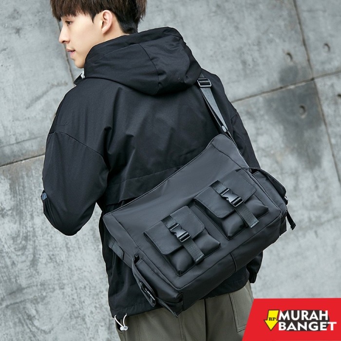 tas selempang wanita simple elegan tas selempang 0088 Sling BAG Tas TRAVEL pria wanita tas gym fitne