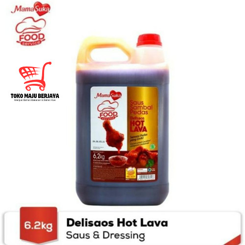 

saos mamasuka hot lava 6.2 kg