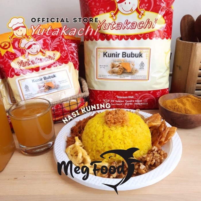 

Kunir / Kunyit Bubuk Yutakachi Turmeric Powder 100 Gr