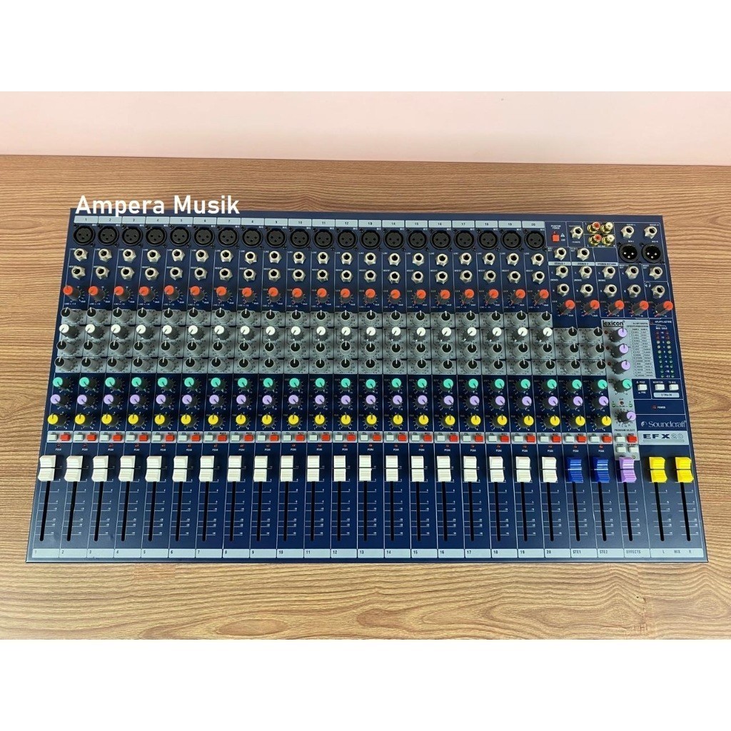 MIXER AUDIO SOUNDCRAFT EFX20 MIXER 20 CHANNEL EFX 20/EFX-20