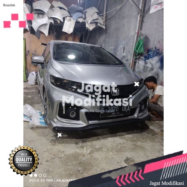 Paket Modif Bodykit HONDA JAZZ 2015 2016 2017 BODY KITT HONDA JAZZ GK5 Bemper Body Kit Bumper Body K