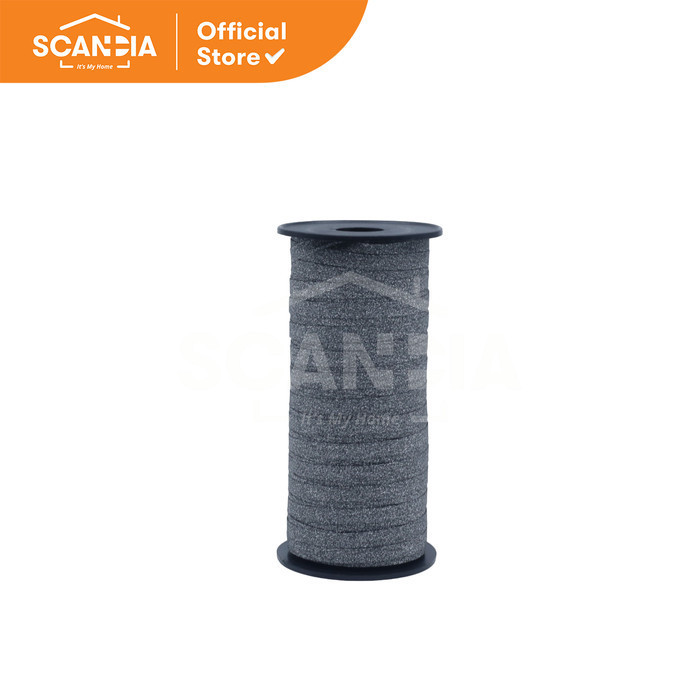 

SCANDIA Pita Kado Ribbon Glitter 5 Mm x 54.8 M Dark Grey (SW0142)