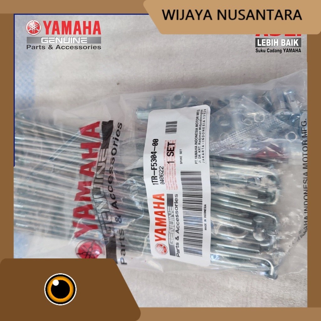 Jari Jari Ruji Belakang Velg 18 RX K RX KING 1TR-F5304-00 Original YGP