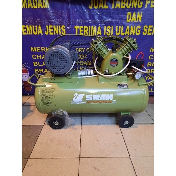 kompresor swan 1/2 hp (pk) komplit motor