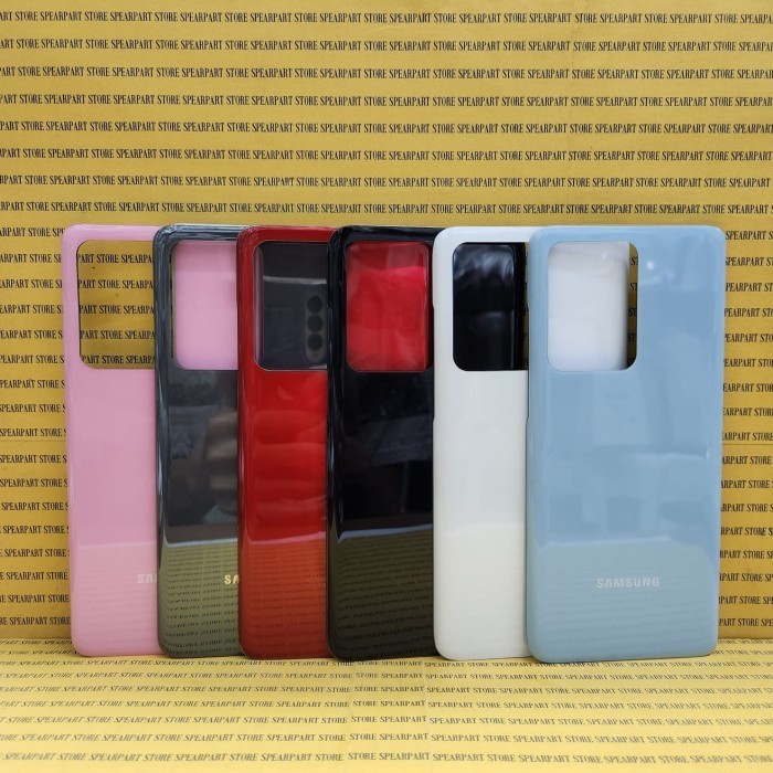 BACKDOOR BACKCOVER TUTUP BELAKANG BATERAI SAMSUNG GALAXY S20 ULTRA ORIGINAL