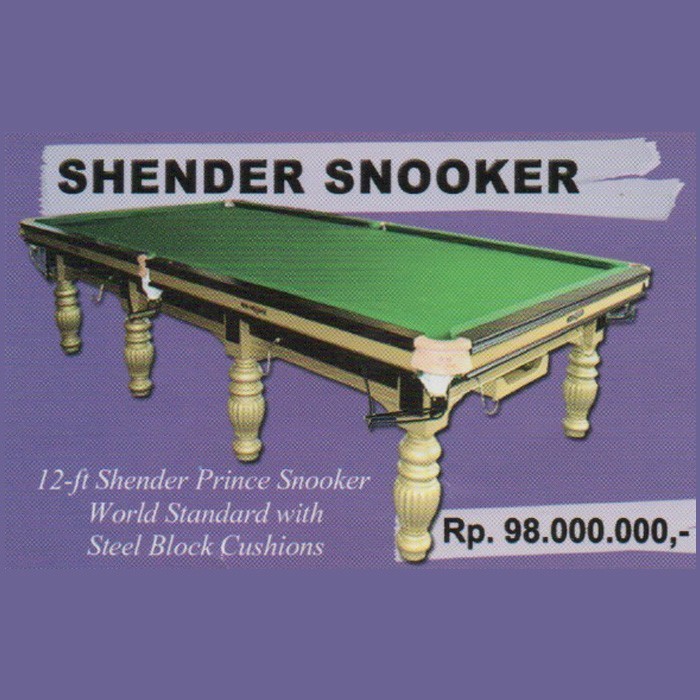 promo spesial Shender Snooker 12ft Pool Table - Meja Billiard Billiar 12 feet