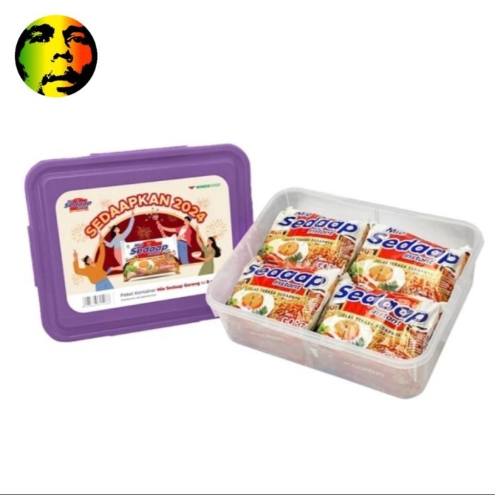 

Sedaap mie goreng isi 8 paket box container