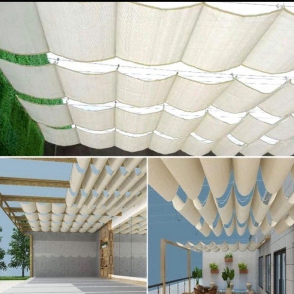 Awning  Sun Shade Gelombang 3x1,2 m