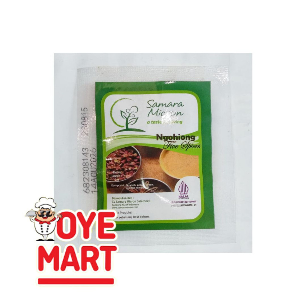 

MICRON BUMBU NGOHIONG 2GR/BUBUK LIMA REMPAH