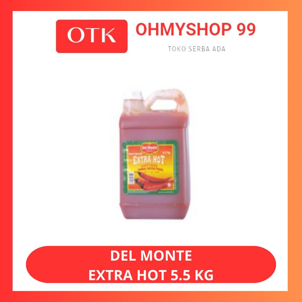 

DELMONTE Sambal Saus Extra Hot 5.5kg Jerrycan