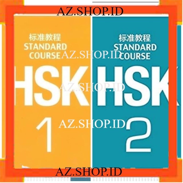 2 Buku HSK 1 + 2 Standard Course + Audio