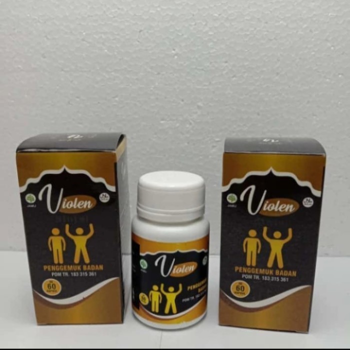 Violen Obat Penggemuk Badan Asli Original Suplemen Herbal BPOM