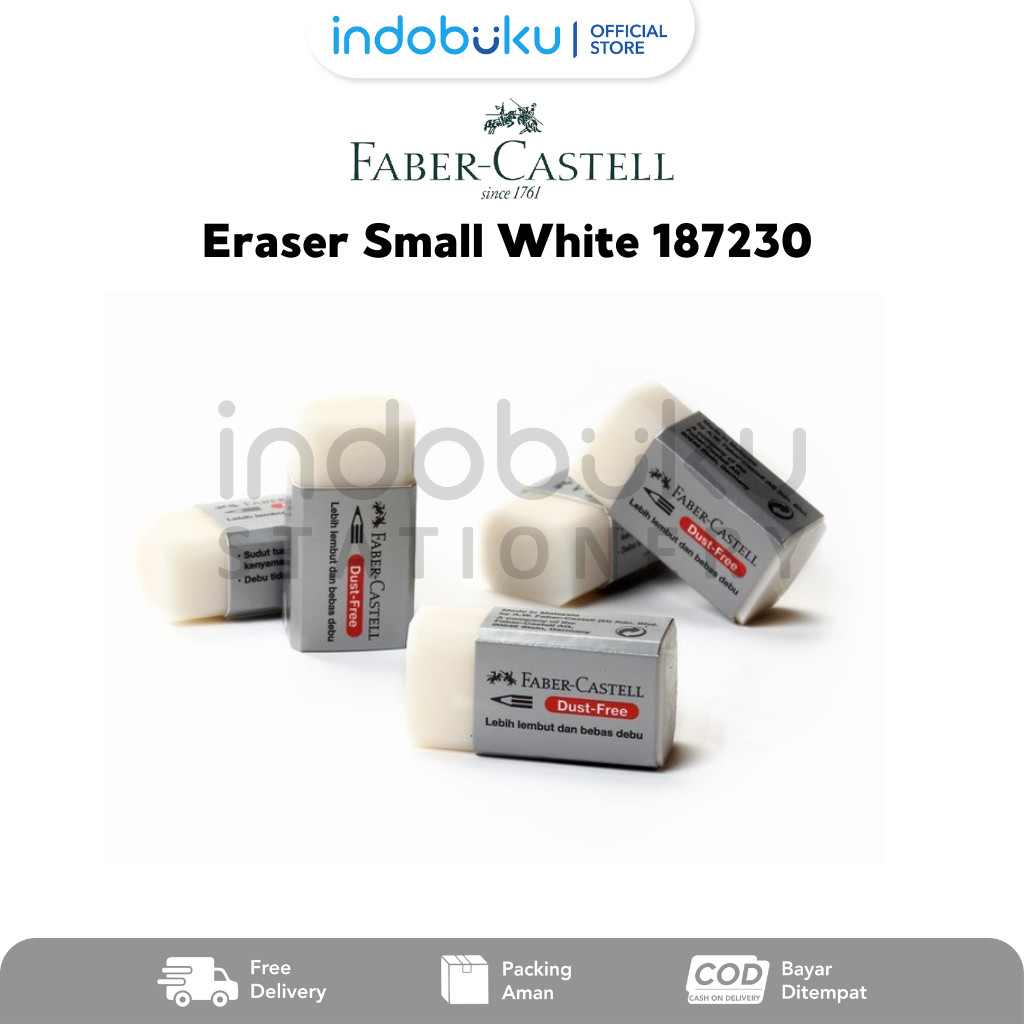 

Eraser Penghapus Faber-Castell Kecil Putih 187230