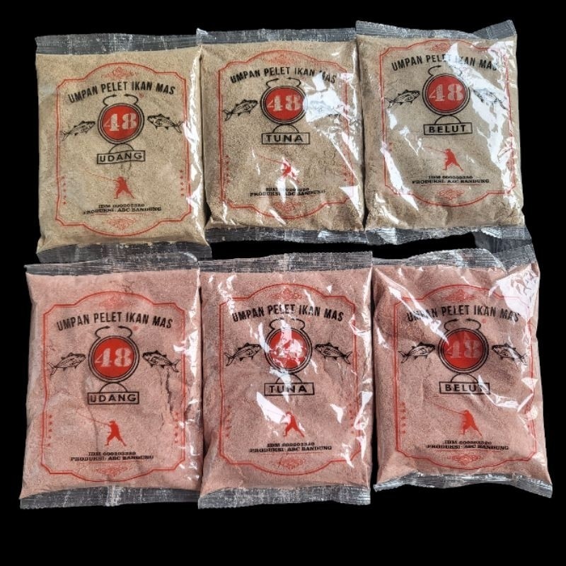 Umpan Pelet Ikan Mas 48 ORIGINAL
