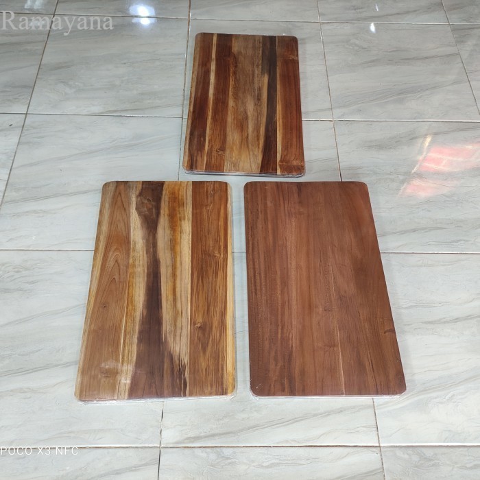 

Talenan Jati JUMBO / Alas adonan Kue / Talenan Jati 30x50 cm Murah