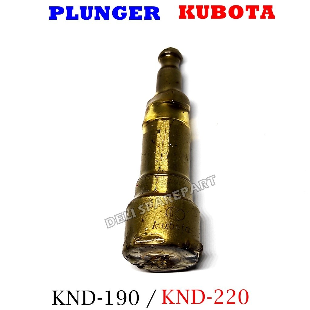 Plunger assy isi pompa minyak kubota knd190 knd220