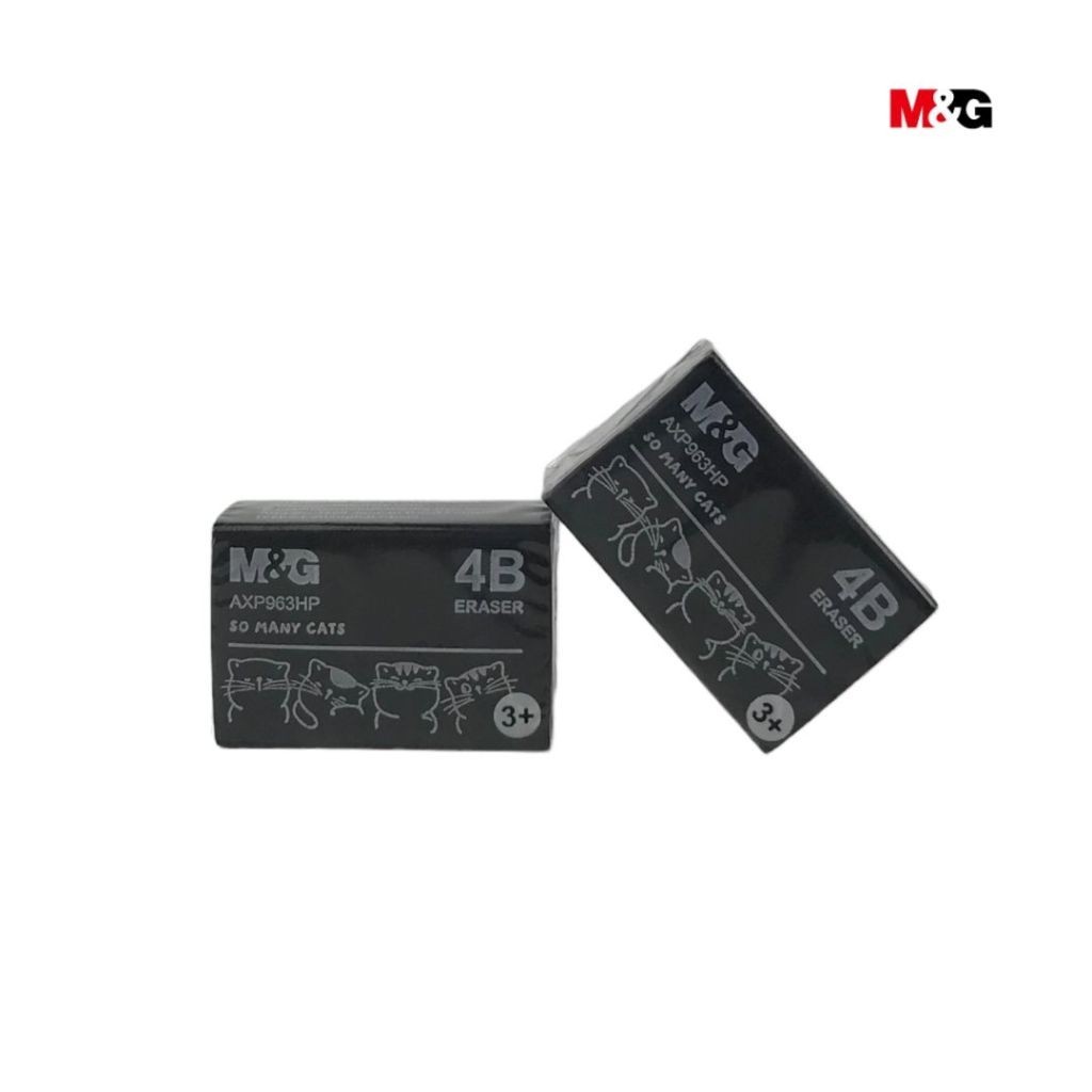 

Penghapus Hitam 4B M&G So Many Cats Black Eraser #AXP963HN #AXP963HP - Satuan