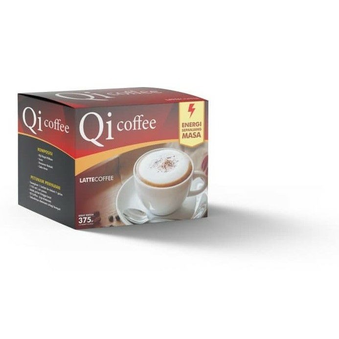 

Qi Coffee Kopi Energi Sepanjang Masa - kopi latte isi 15 sachet