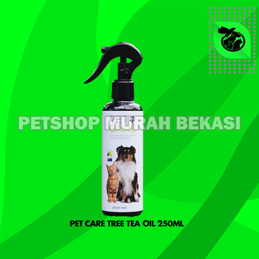 Pet Care Tea Tree Oil Spray Jamur Kutu Kucing Anjing