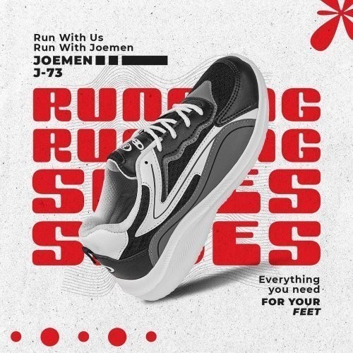 Sepatu JOEMEN J 73 Sport
Running Pria Kekinian 100%
Original