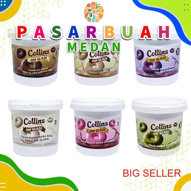 

Collins Dip Glaze REPACK 250gr All Varian