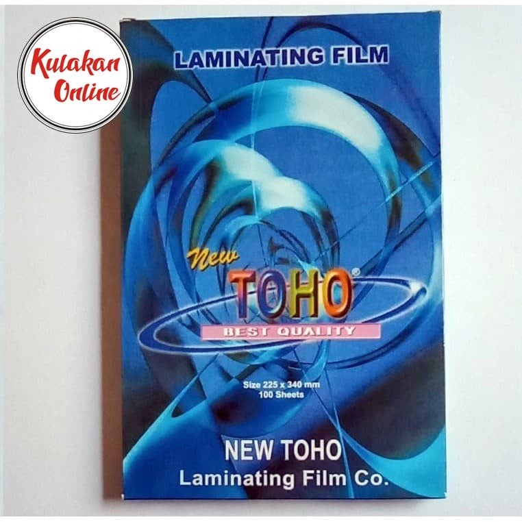 

PLASTIK LAMINATING FOLIO TOHO 100 MICRON F4