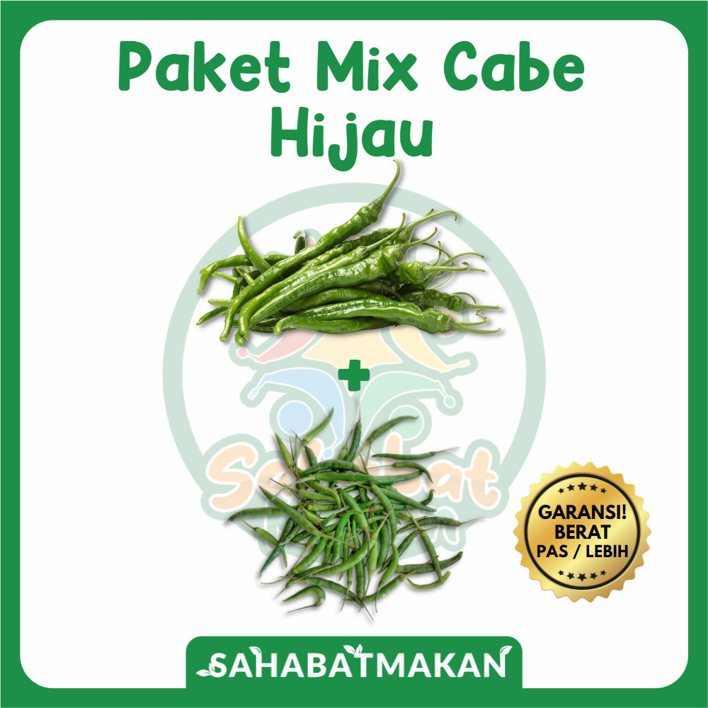 

Paket Mix Cabai / Cabe Hijau — Daily Fresh Official Store