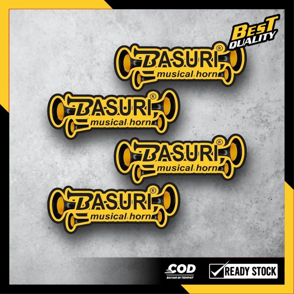 Stiker Bus BASURI Musical Horn - Sticker Bismania JETBUS 3 SHD SR 2 XHD PRIME AVANTE H9 NEW SUPER HI