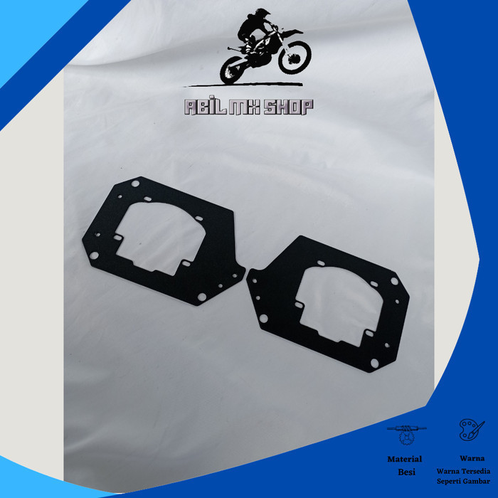 BRACKET LAMPU BILED PROJIE AES 2.5 INCH R25 OLD UNTUK MOTOR R25 LAMA