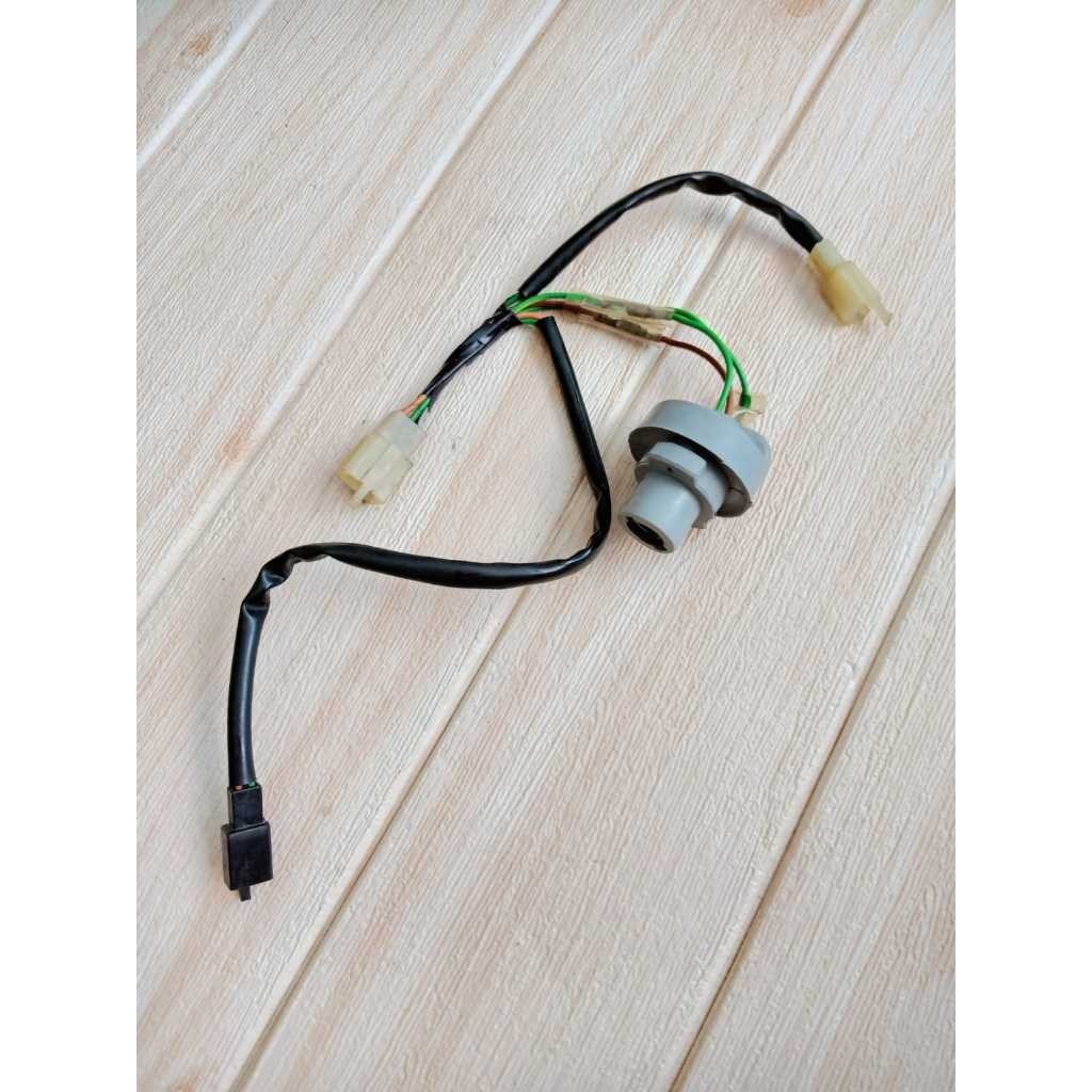 COD/FITING SOKET LAMPU BELAKANG STOPLAMP SET ORIGINAL HONDA GL PRO GL MAX PARTS