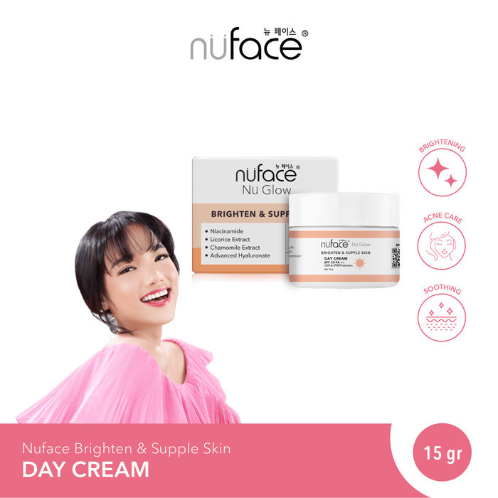 Nuface Nu Glow Brighthen & Supple Skin Day Cream