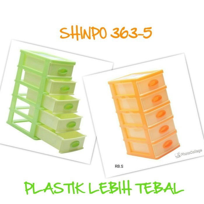 Laci Mini Container Susun 5 Shinpo 363-5