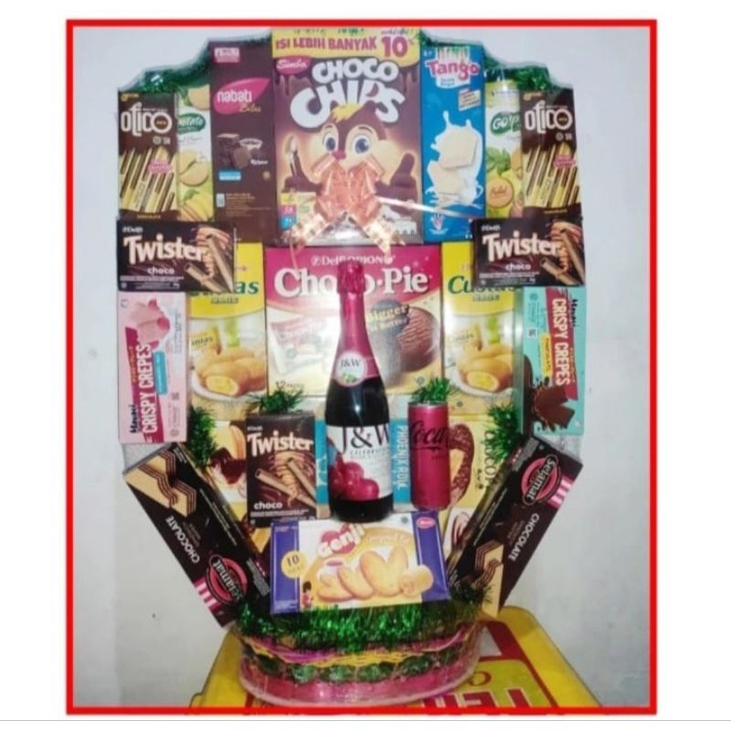 

Parcel XL Jumbo Snack / Parcel Makanan Idul Fitri / Hamper Lebaran Terbaru