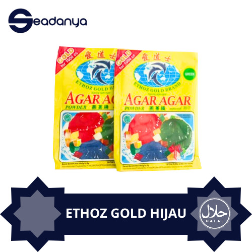 

ETHOZ GOLD HIJAU - agar agar hijau