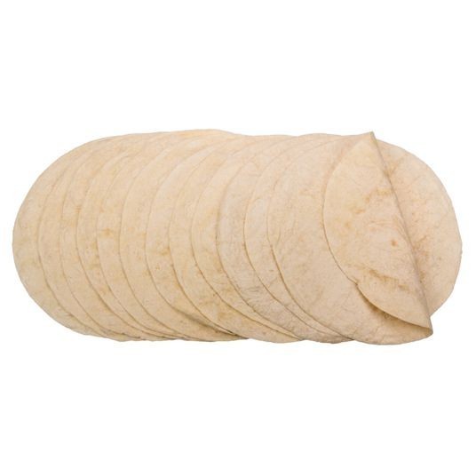 Flour Tortilla, Kulit Kebab, Tortilla Wrap, Taco - 6 inch/15 cm Small
