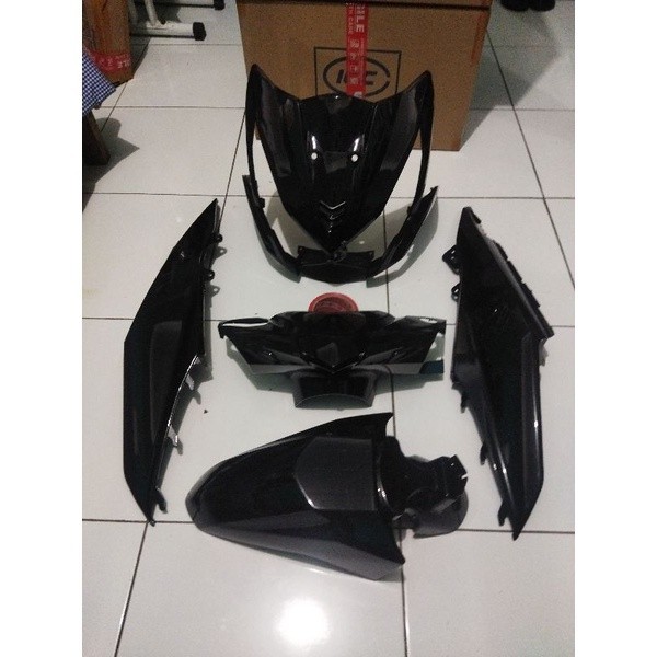 Cover Body full Halus BEAT FI 2013-2016 Hitam Doff, Biru Doff, Merah Doff Stater Halus/Kasar