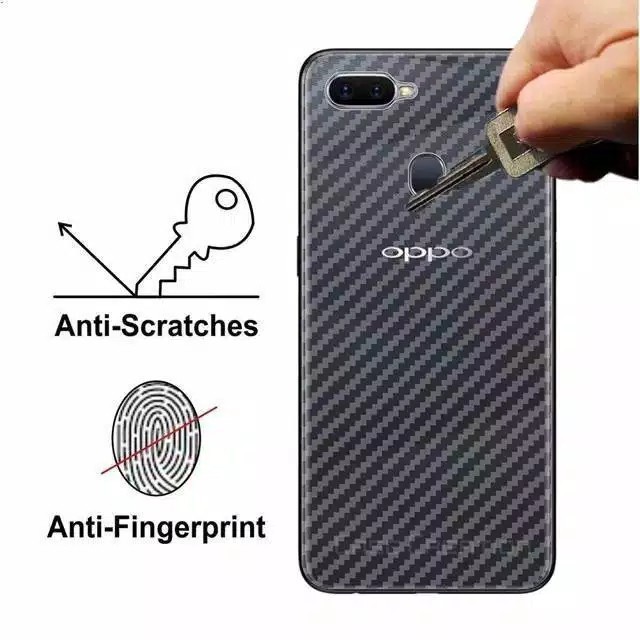 [ PUSATACCHP ] ANTI JAMUR HP ANTIJAMUR BELAKANG HP GARSKIN CLEAR CARBON 3D BACK Xiaomi Redmi A1  9  