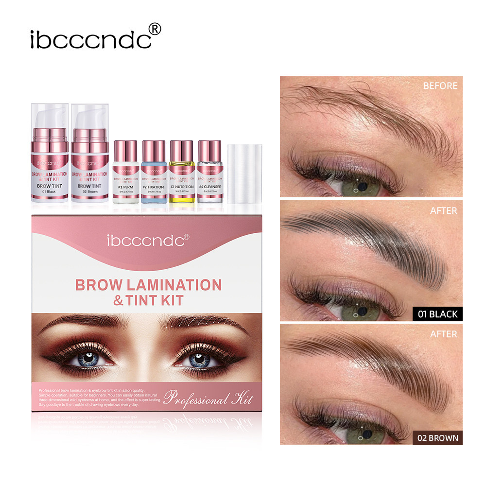 【 Baru】ibcccndc 2 Warna Brow lift/brow bomber kit/ Brow lamination Kit Perm Alis Pengangkat Alis Def