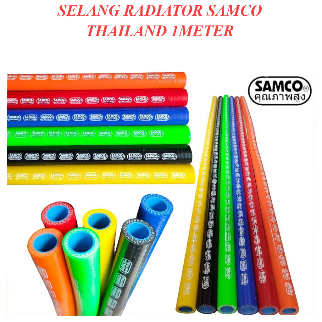 Slang selang radiator SAMCO THAILAND 1 METER Univresal PNP Motor dan Mobil SJP