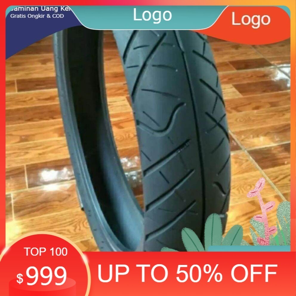 ban depan ring 17 ukuran 100/80 merek irc motor ninja vixion cbr tiger klx