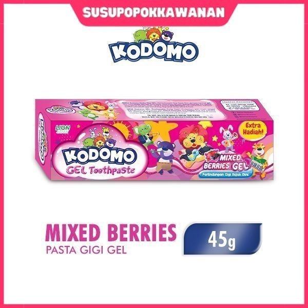 Kodomo pasta gigi anak / odol bayi anak / odol kodomo /sikat gigi anak (BELI 2 DAPAT HARGA GROSIR)