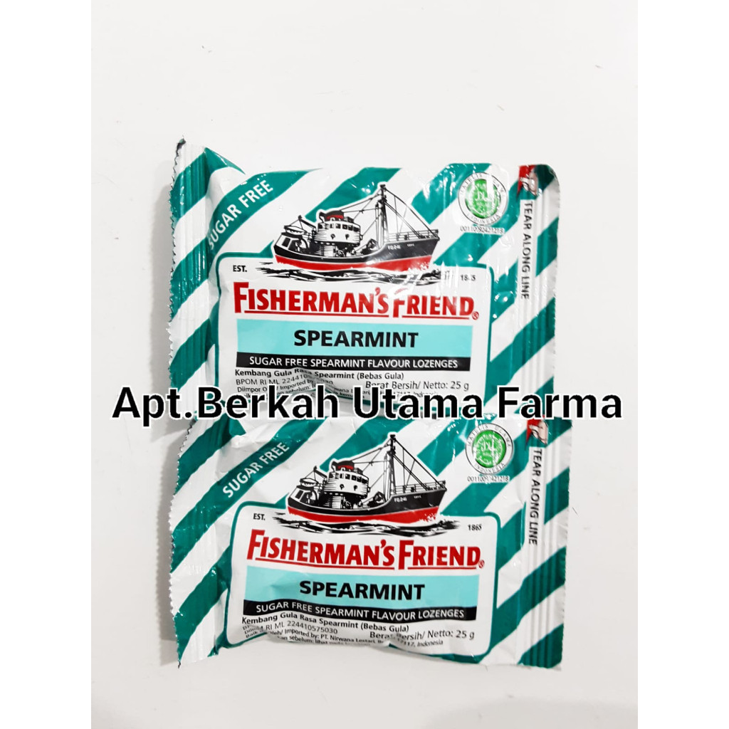 

Fisherman SF Spearmint per 1 bks