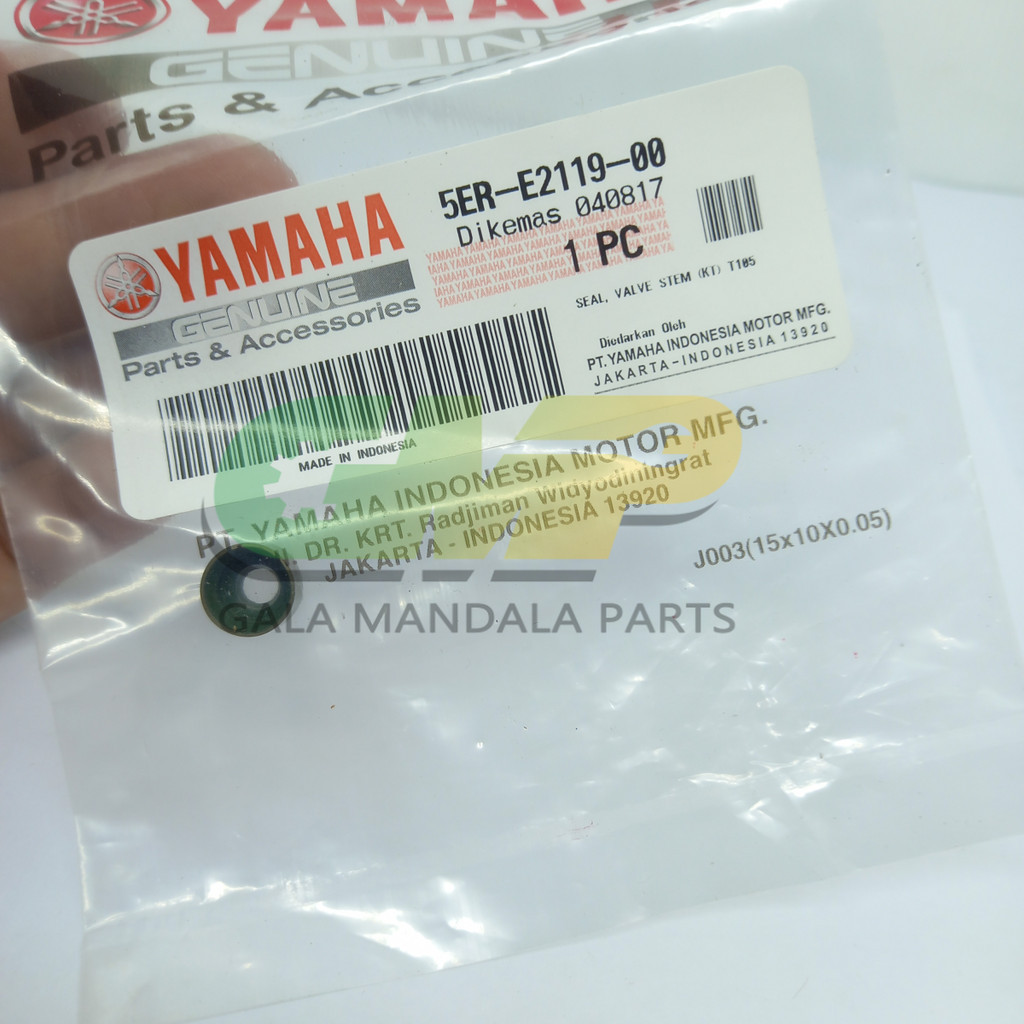 Yamaha Seal Sil Klep Yamaha Crypton Jupiter Z NEW Vega ZR Kode 5ER Ori