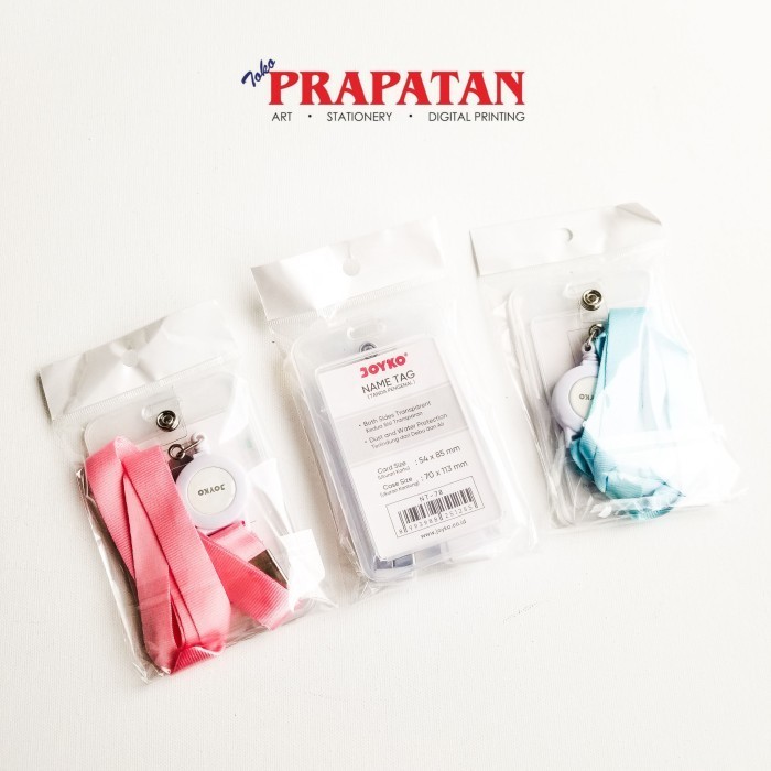 

Joyko Name Tag Tanda Pengenal NT-78 - White -YY41