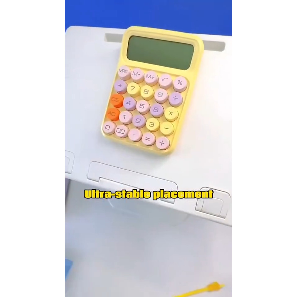 

HJK Kalkulator Rainbow Kincizen KC-817 - Calculator Pastel Tombol Fancy Korea